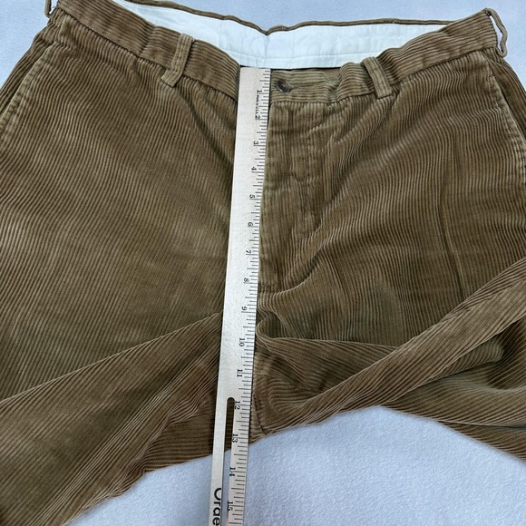 Brooks Brothers Hudson Pants Men's 36x30 Brown Corduroy Classic Fit‎ Casual - Picture 12 of 12